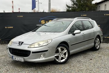 Peugeot 407 SW 2.0 HDI • KLIMATYZACJA • OC do 08.2026 • ALUFELGI • Zam